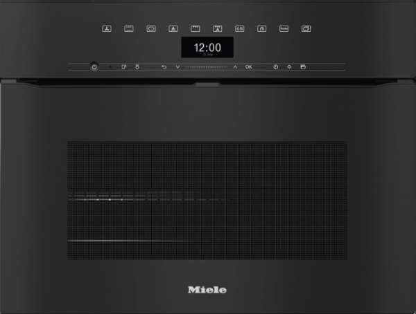 Miele H 7440 BPX  Griffloser Kompakt-Backofen im perfekt kombinierbaren Design mit Speisenthermometer und BrillantLight.